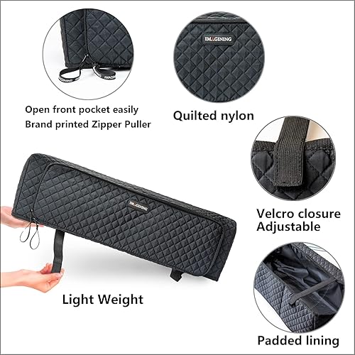 Miniatura 6 de Estuche de transporte para Cricut Maker, Cricut Explore Air, Air 2, Maker 3, estuche resistente para Cricut con bolsillo para alfombrilla de corte,