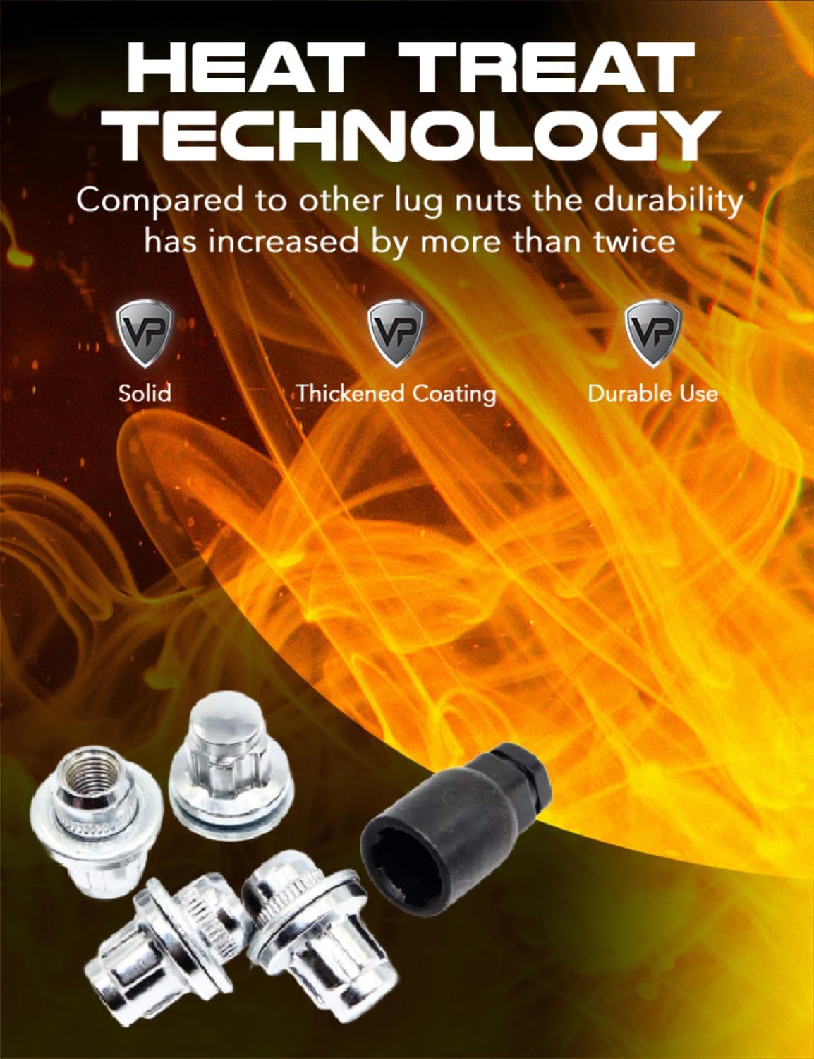 Set of 4 Veritek 12x1.25mm 1.47 Inch OEM Mag Washer Style Factory Replacement Chrome Lug Nut Wheel Locks for Nissan Infiniti Factory Wheels