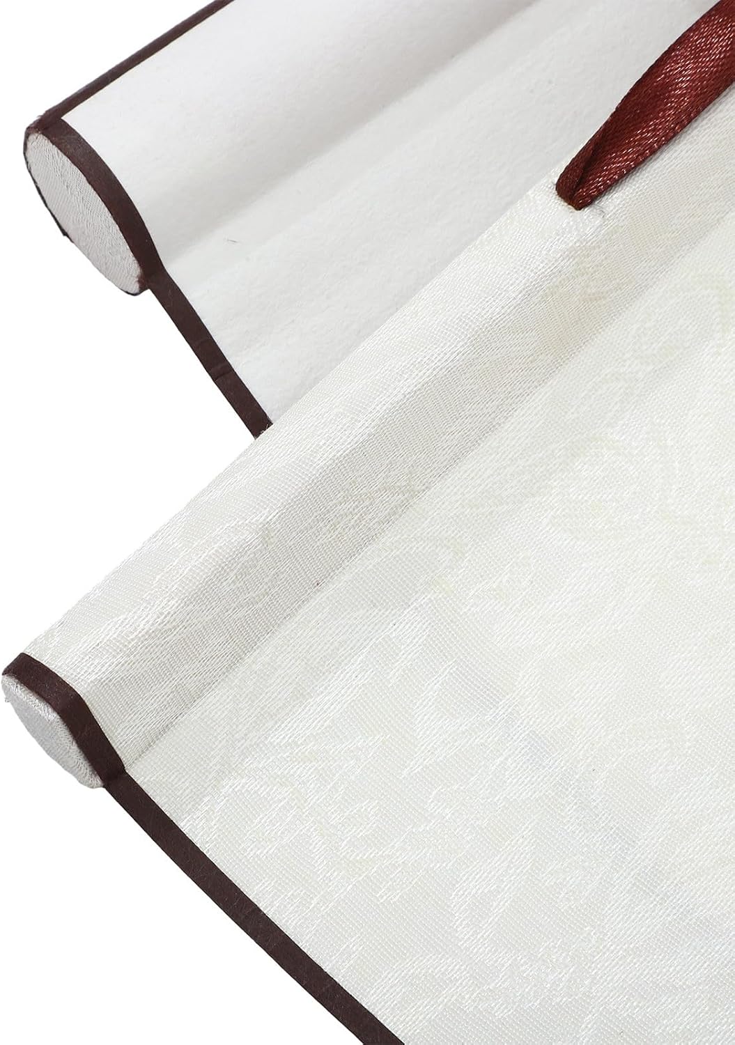 Blank Chinese Xuan Paper Scroll for Calligraphy Painting Rice Paper Hanging Scroll with Clear Texture and Absorbency Beige Ftin Unbordered Wall Art for Writing Drawing Practice