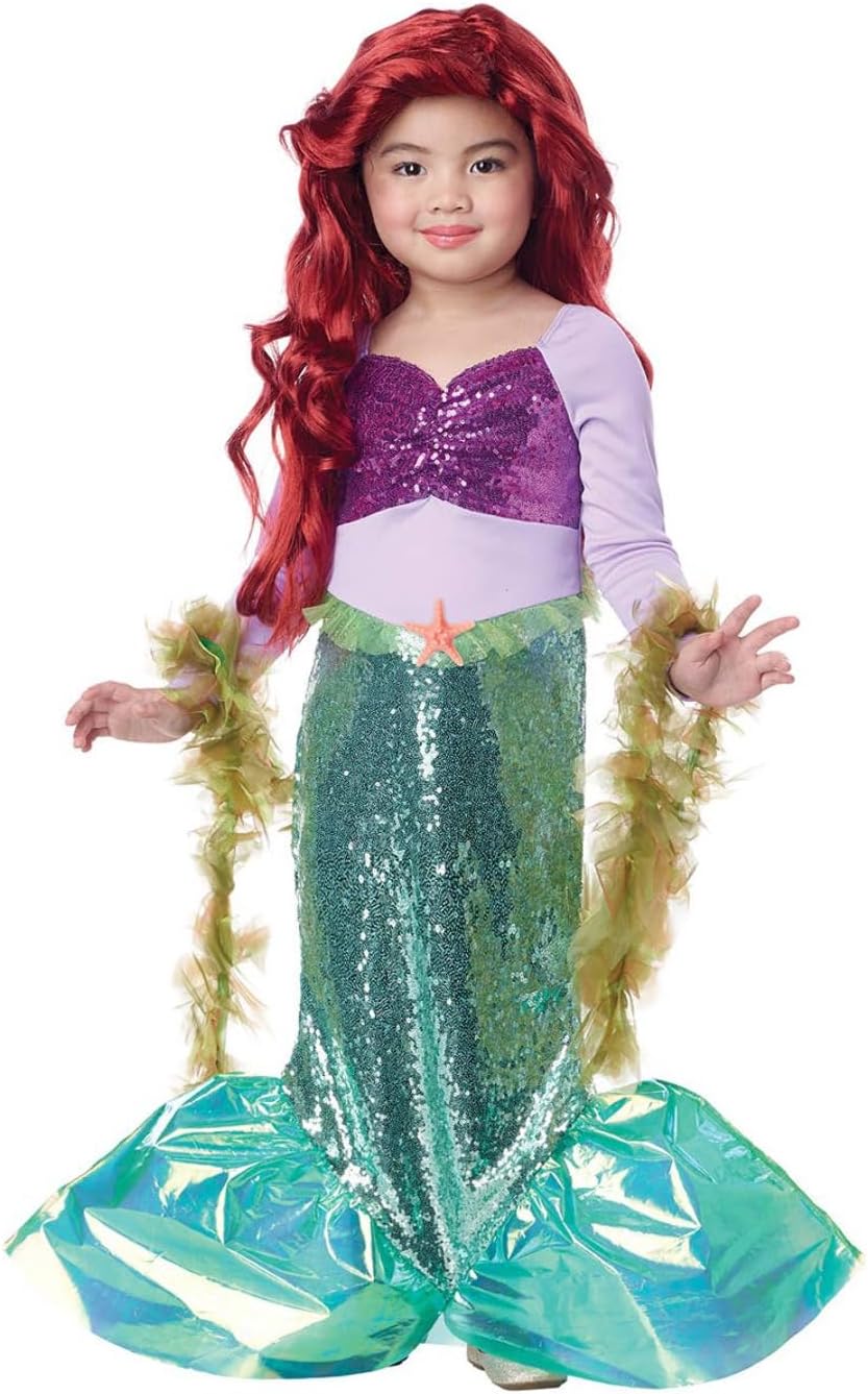 California Costumes Marvelous Mermaid, Toddler L, Multi-colored, 4-6