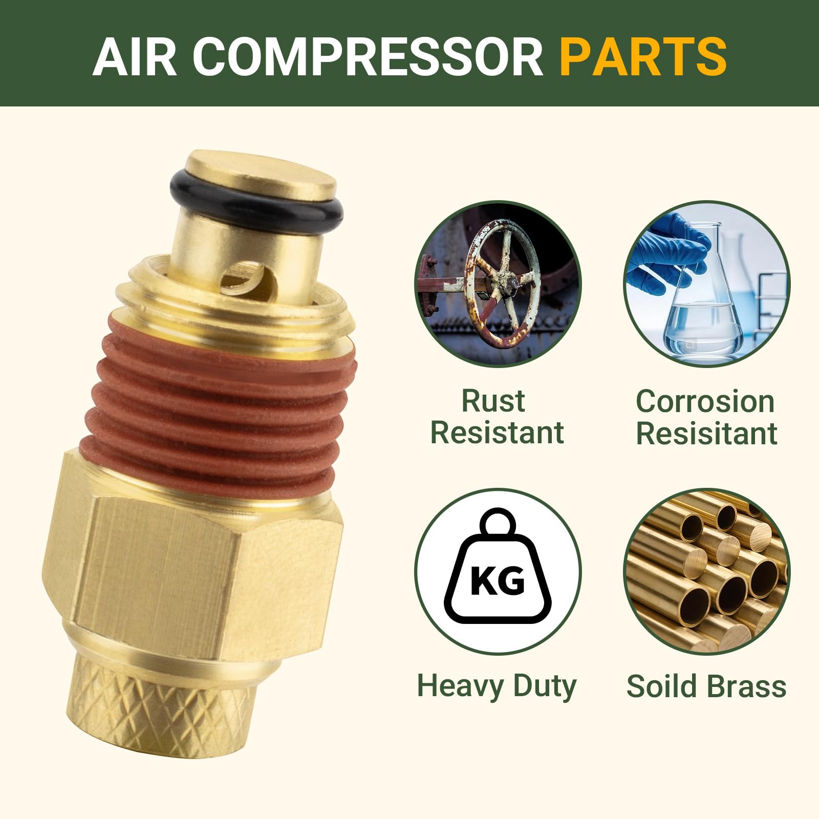 Air Compressor Drain Valve - Replace N286039 -5