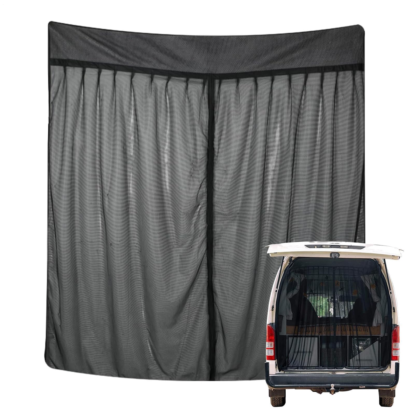 Écran de porte RV pour le camping en forêt et les voyages estivaux