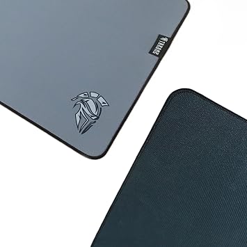 Throne Moon Gray 80x30cm Hybrid Surface - 4mm Thickness - Custom Under Surface Sewing - Anti-Slip Floor XL Premium Mousepad