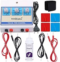 Mini Tens 2 Channel Tens Machine for Physiotherapy Nerve Stimulator Physiotherapy Electrotherapy for Pain Relief