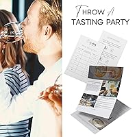 Vista 6 de Sutter Home FRE - Paquete de vino tinto sin alcohol con mezcla de alcohol, paquete de 4 (25.4 onzas líquidas cada uno) con tarjetas y guía de cata