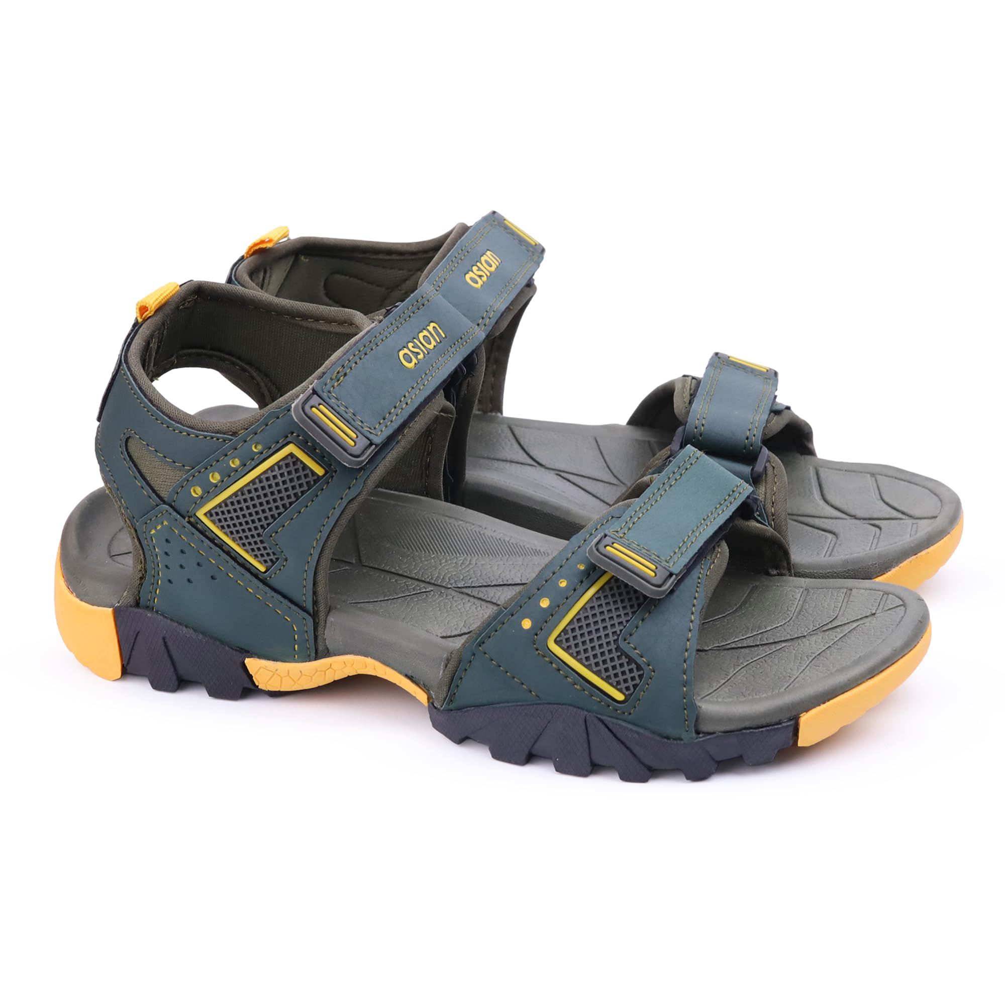 asian Vistara-64 Men’s Sports Sandals | Adjustable Straps, Cushioned Footbed & Rugged Grip Sole for Daily Comfort, Travel & Trekking-picture-52