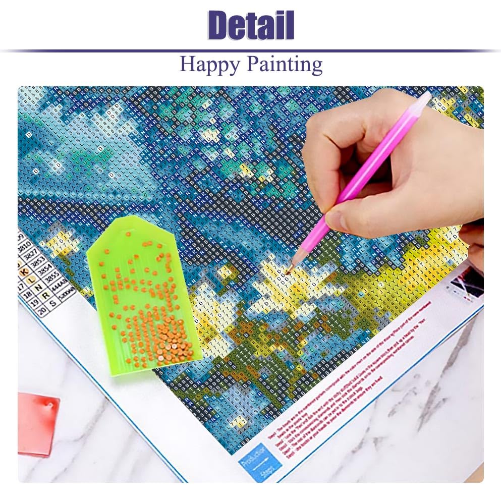 Mupmod Confezione da 9 kit per pittura con diamanti per adulti