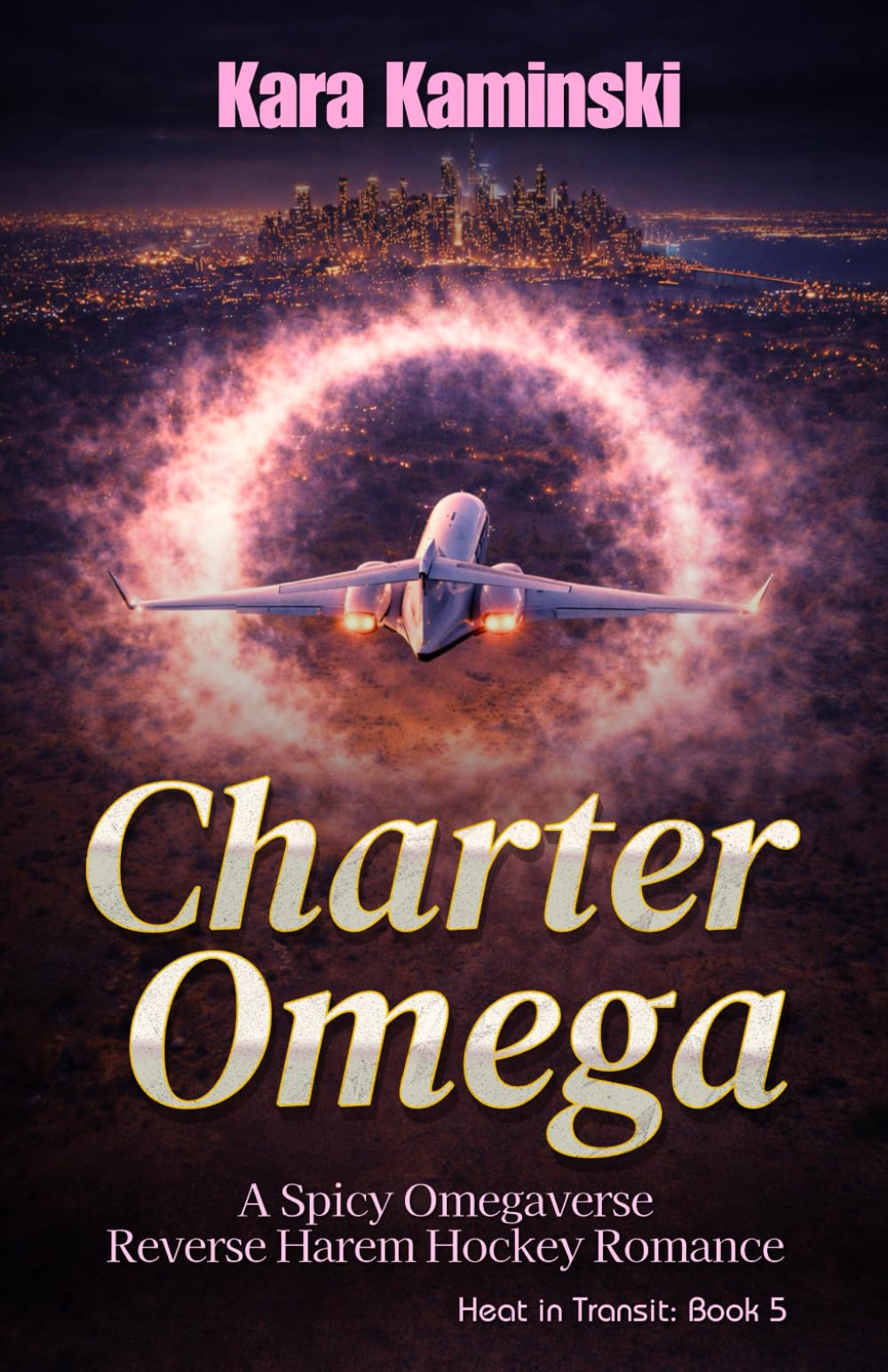 Charter Omega: A Spicy Omegaverse Reverse Harem Hockey Romance (Heat in Transit)