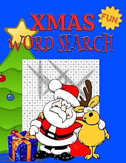 ULTIMATE HOLIDAY CHALLENGE: Xmas Word Puzzle with Diagonal & Backward Words - Engaging Family Fun, Cognitive Boost, Perfect Christmas Gift - Top-Rated Festive Game