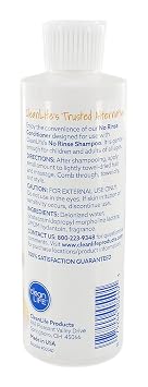 No-Rinse Hair Conditioner, 8 fl oz - Leaves Hair Fresh, Clean and Odor-Free, Rinse-Free Formula