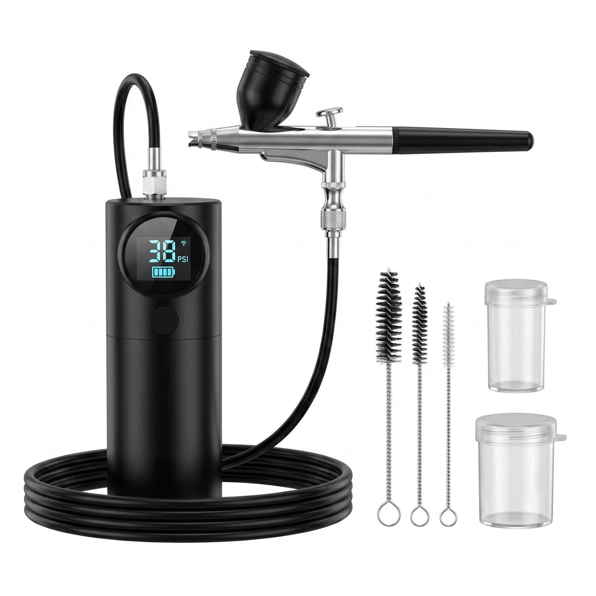 Kit aérographe sans fil portable pour sublimer votre nail art et votre maquillage à la maison