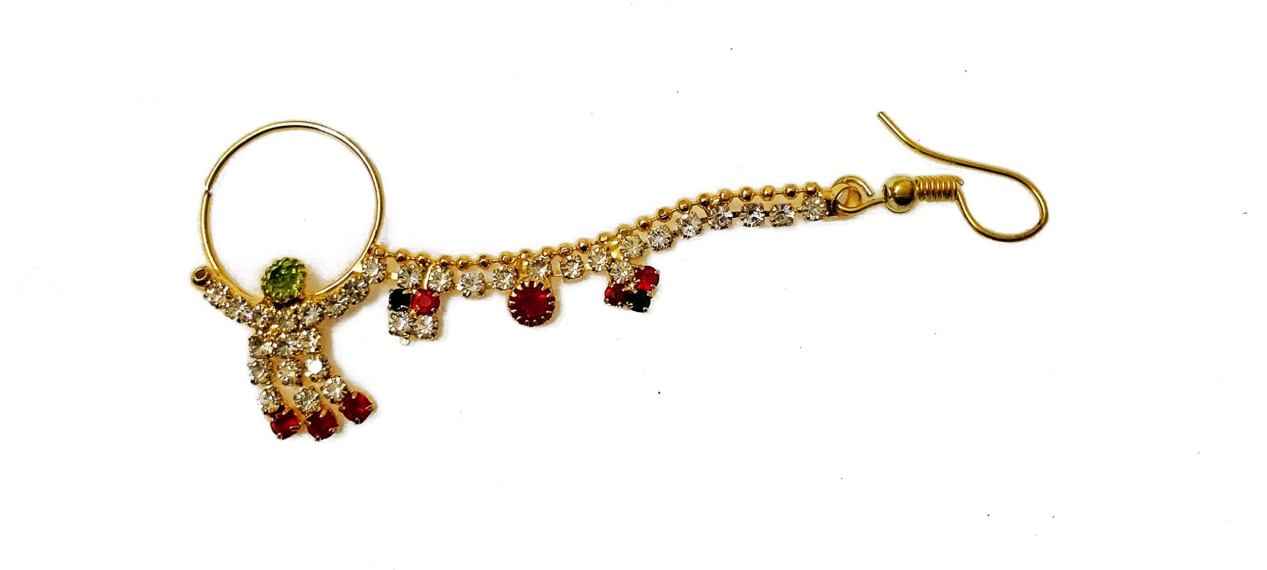 See full amazon price history chart for VRINDAVANBAZAAR.COM Nath/Nose Ring Special for Radha Rani and Matarani -White (Red and Green Traditional) VRINDAVANBAZAAR.COM Nath/Nose Ring Special for Radha Rani and Matarani -White (Red and Green Traditional) (B08T68NK5T) Amazon Price History, Amazon Price Tracker