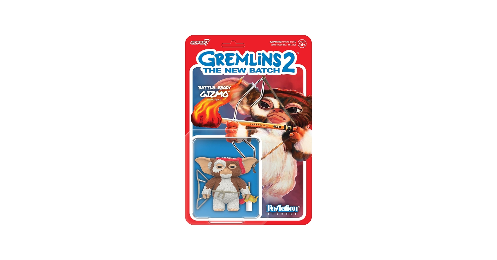 Amazon.com: Super7 Gremlins Reaction Figures Wave 02 - Gizmo