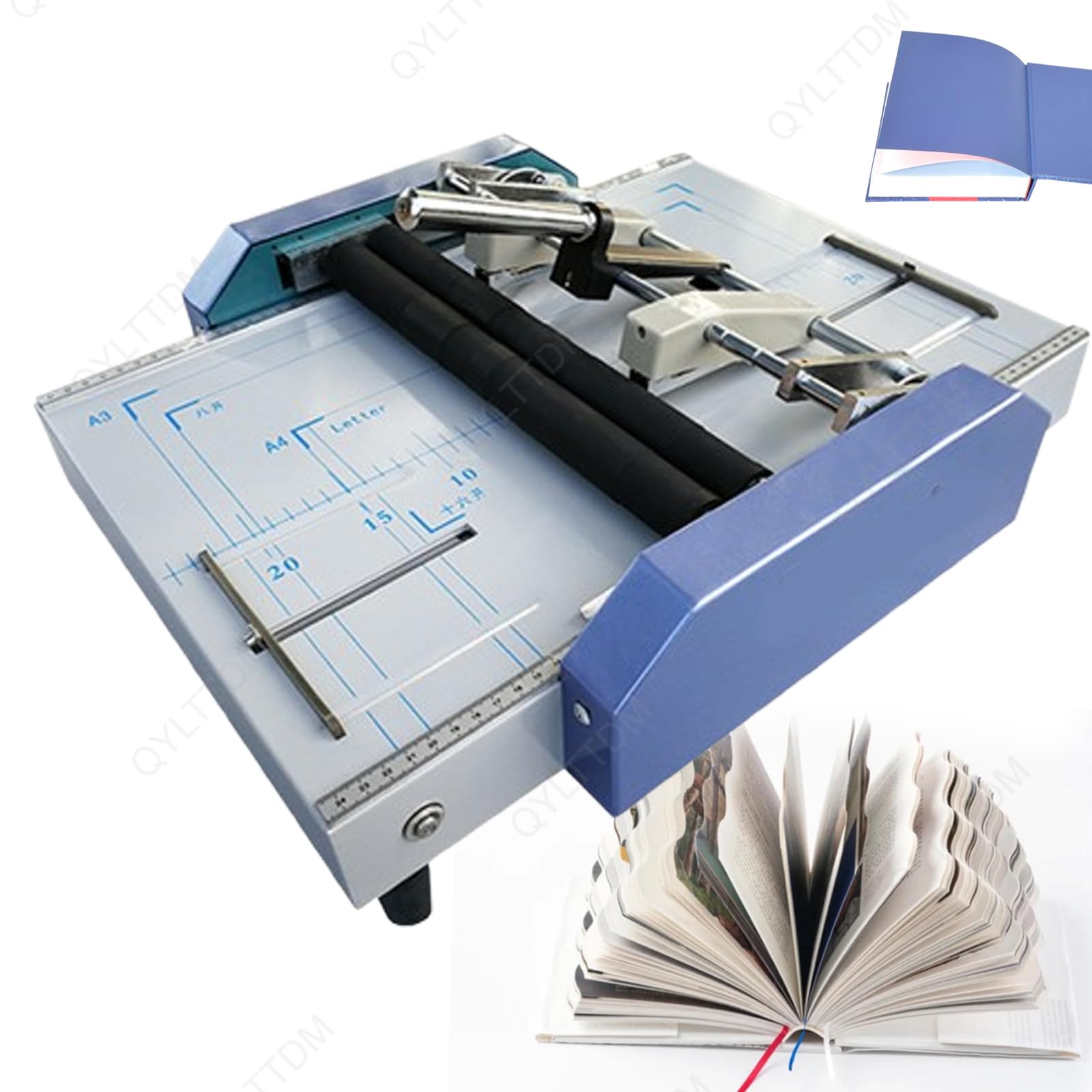 Agrafeuse électrique à relier automatique, point de selle, avec déflecteur amovible, design plat, interrupteur autobloquant en acier inoxydable, compatible avec agrafes 24/6