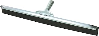 Ettore Industrial Duty Floor Squeegee, 24 in, Steel Gray