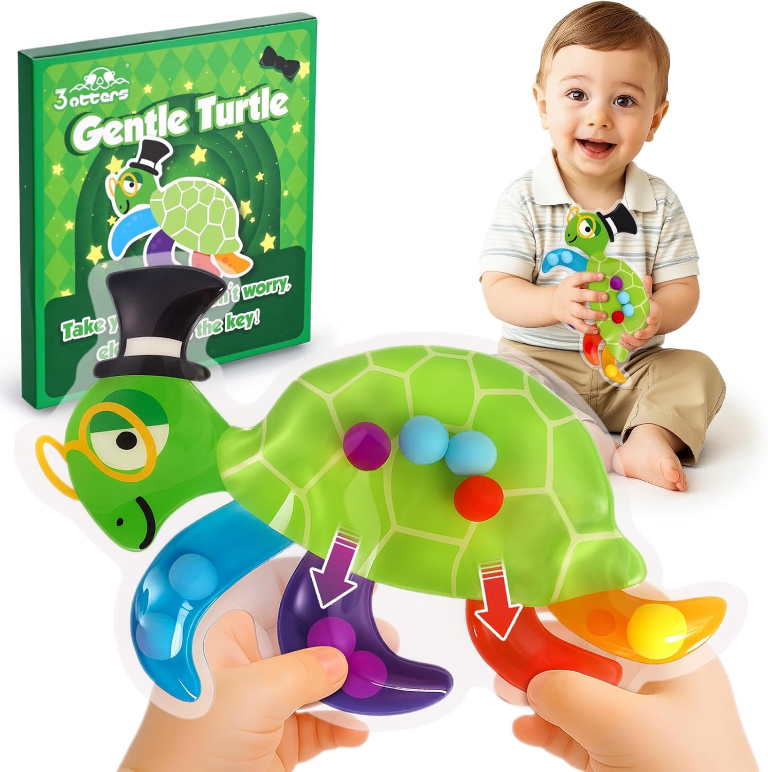 3 otters Color Sorting...