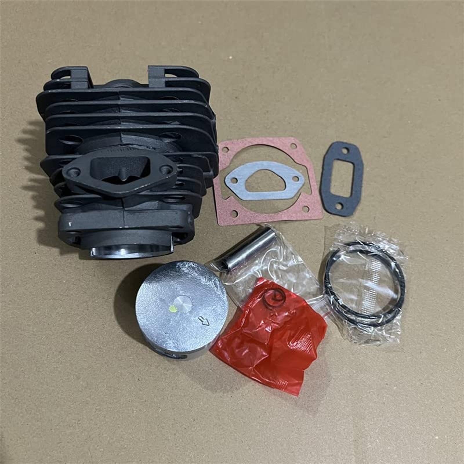 1 zestaw zestaw uszczelek pierścienia tłokowego cylindra 46mm, do części do pił łańcuchowych ZOMAX, ZM4600 4600 58cc Zestaw podkładek łożysk igiełkowych