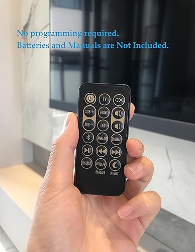 Miniatura 6 de Mando a Distancia de Repuesto para Barra de Sonido Klipsch RSB-3 RSB-8 RSB-6 R4B R-4B RSB-11 RSB-14 Sound Bar