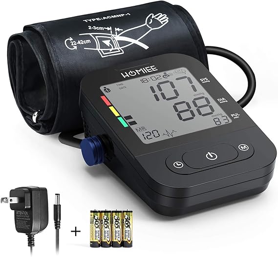 HOMIEE Blood Pressure Monitors for Home Use, 917" Large