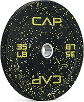 Vista 29 de CAP Barbell - Disco olímpico de goma para barra de pesas, para múltiples opciones