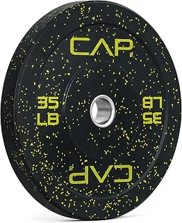 CAP Barbell Rubber Olympic Bumper Plate | Multiple Options/Colors