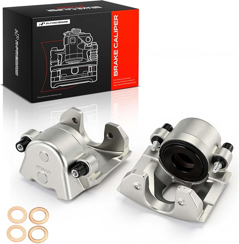 Par de pinças de freio a disco dianteiras A-Premium para Dodge Dakota 1997–1998 – sem suporte