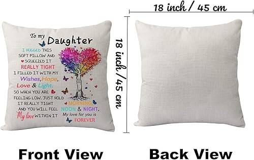 Miniatura 8 de KHLOY Funda de almohada de regalo con texto en inglés "To My Dad", divertida funda de almohada para el día del padre, papá, papá, papá, para