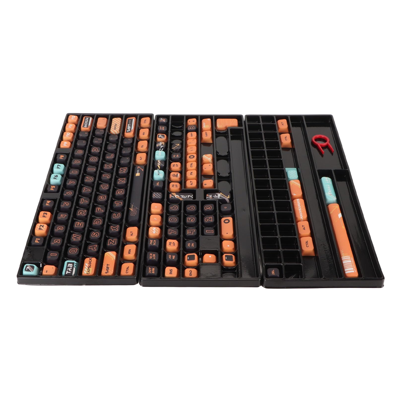 Naroote Zestaw 141 Kluczowych Klawiszy PBT Fadeless DIY Keycaps do Klawiatur Mechanicznych Niestandardowe Wrażenia Podczas Pisania