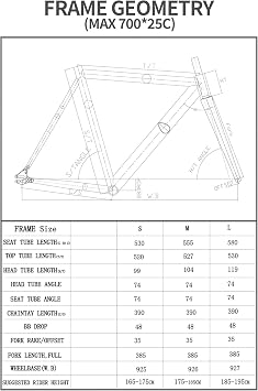 700C Fixed Gear Bike Frameset 53CM 55CM 57CM Aluminum Alloy Racing Track Bike Frame With Carbon Fork, Quick Release Frame 100/120mm QR