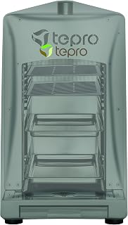 tepro Housse universelle pour barbecue à steak, anthracite (58,5 x 28,5 x 39 cm)