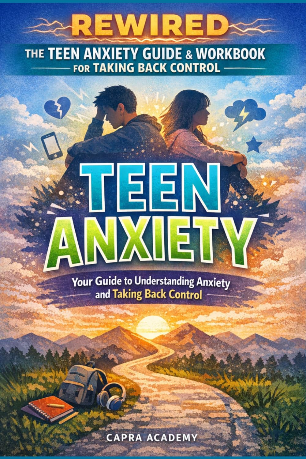 REWIRED: The Teen Anxiety Guide & Workbook for Taking Back Control