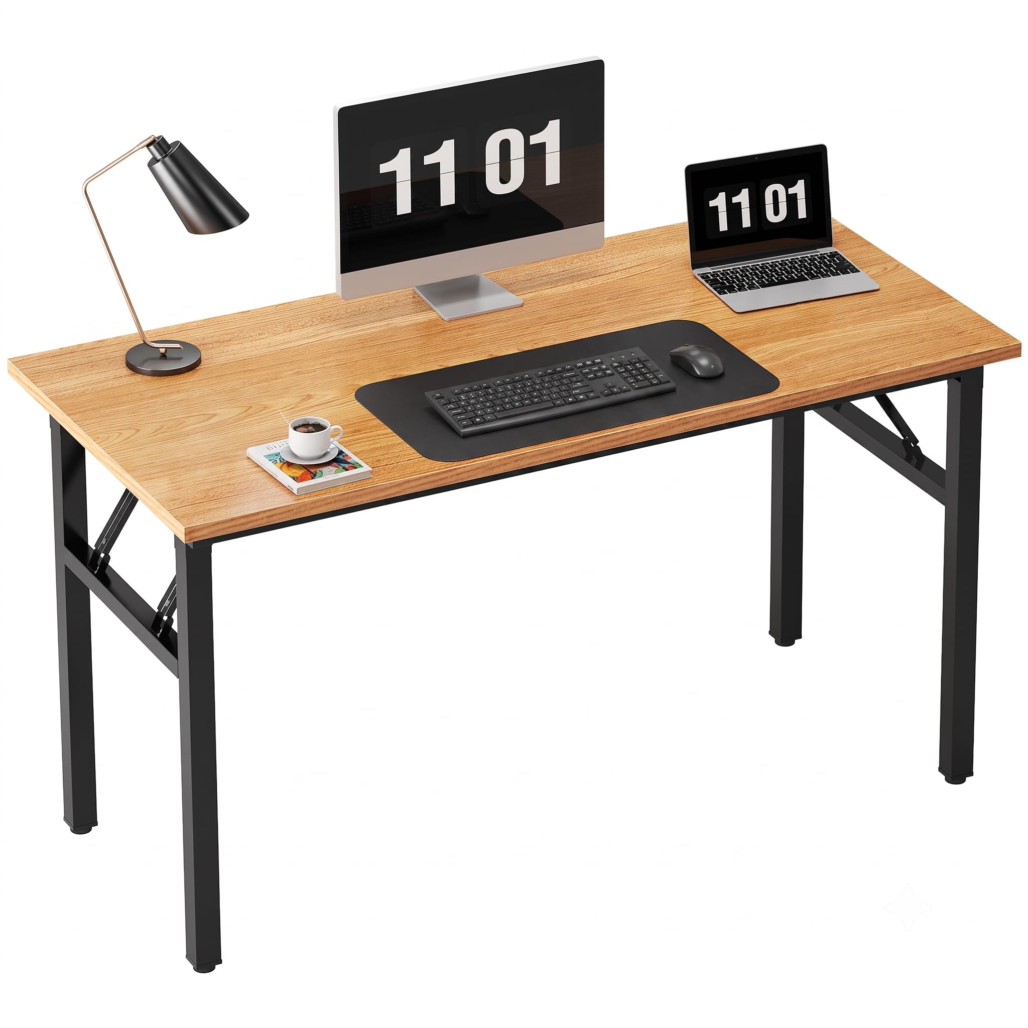 Amazon.com: Need Home Office Desk 47 inches Folding Computer Table