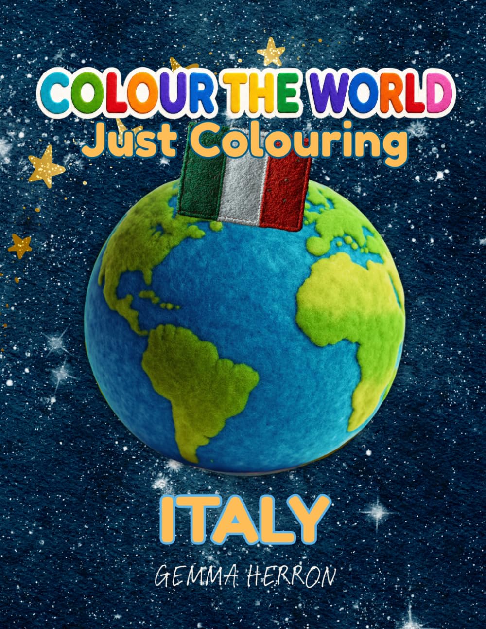 Colour The World: Just Colouring: Italy