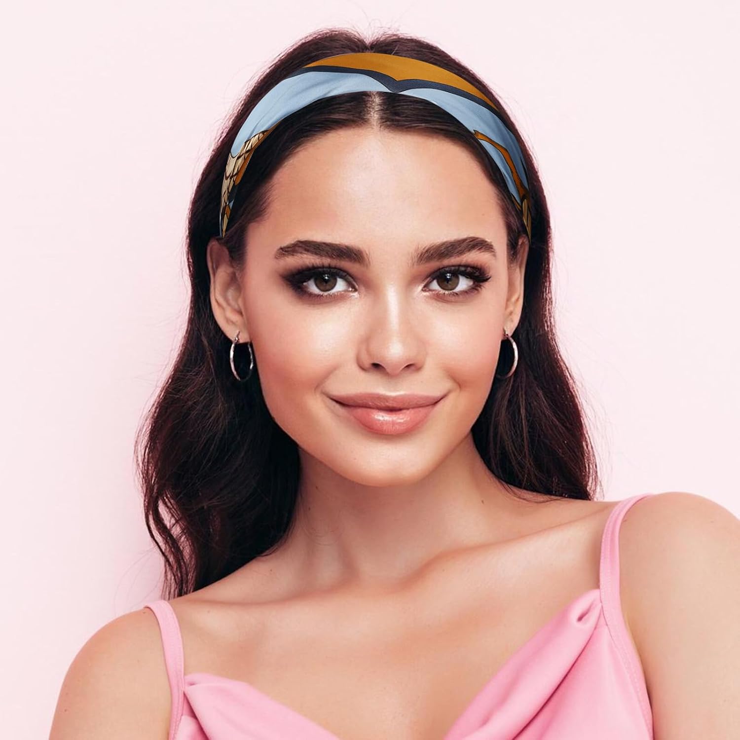 Sumolux Head Hair Scarf for Women Like Satin Silk Scarf Bandana image 3