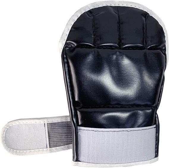 Sparring Gloves, Boxing Gloves, Half Finger Gloves, Adjustable Boxing Gloves, Open Palm Adjustable Fit Kickboxing Training Sturdy Material Easy to Use Enhances Training Versatile Use for Home and Gym
