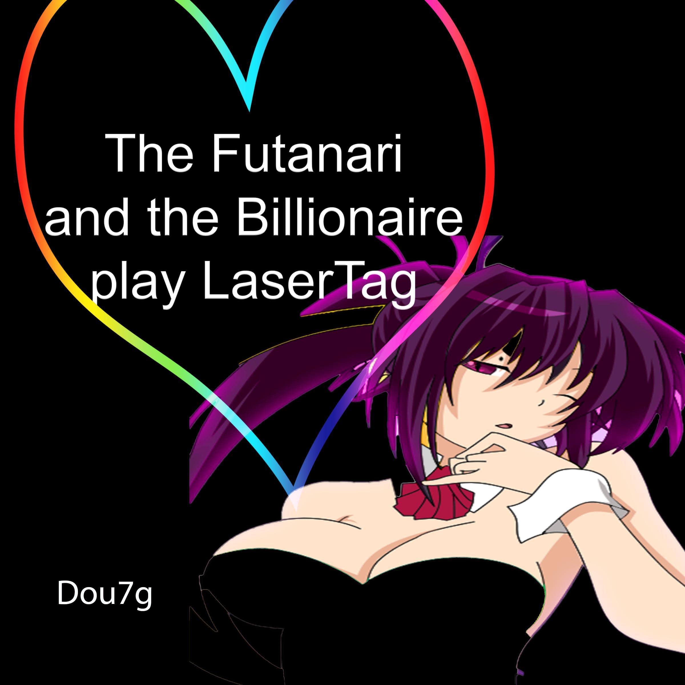 Cover art for The Futanari and the Billionaire Play Laser Tag