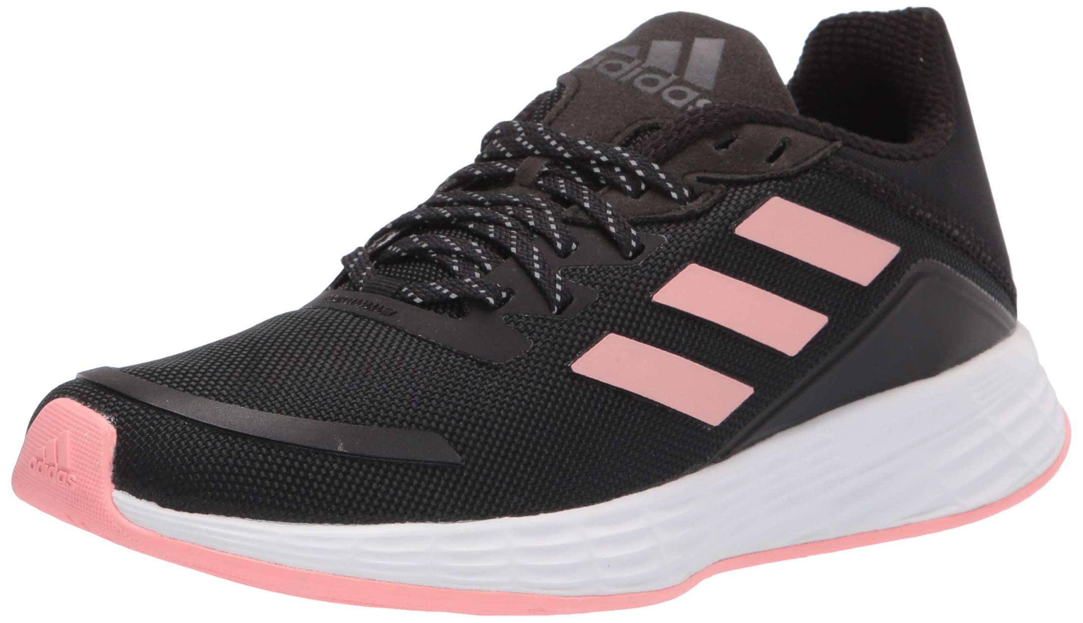 adidas Women's Duramo Sl Running Shoes, Black/Glory Pink/Black, 7