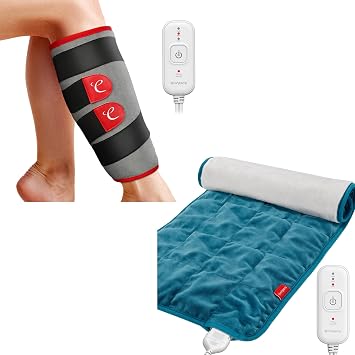 Comfytemp Heating Pad for Back Comfort & Period Soothing & Comfytemp Leg Heat Pad, Wearable Heating Pad