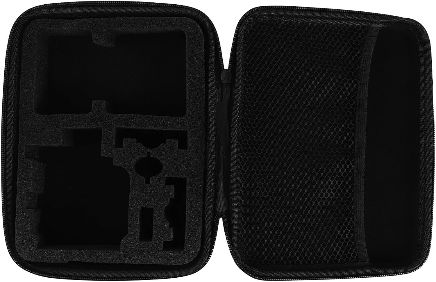 Durable Camera Accessories Bag Medium Size Carrying Case with Compartments Storage Organizer for Travel Outdoor Sports