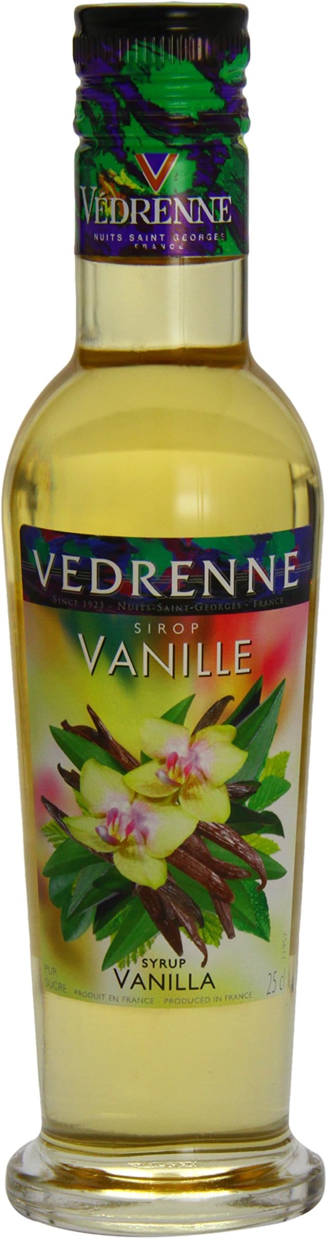Vedrenne Vanilla Syrup 250 ml (Pack of 6)