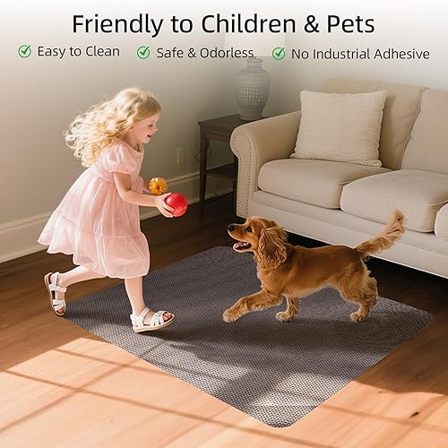 Miniatura 42 de Yecaye Tapete para silla de oficina para suelo de madera dura, 36 x 48 pulgadas, protege el suelo debajo del escritorio de la computadora, tapete