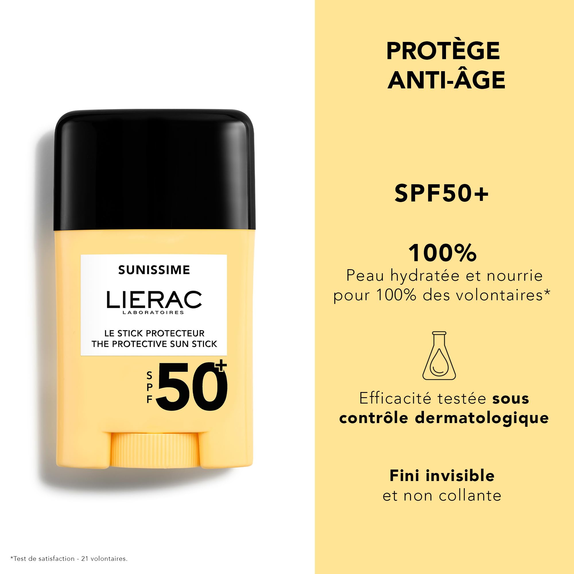 LIERAC Sunissime The Protective Sun Stick SPF50+ 10 g, Clear - Image 2
