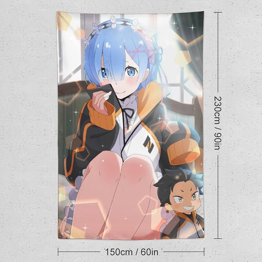 Re:ゼロから始める異世界生活　リゼロ　タペストリー Amazon.co.jp: Re ゼロから始める異世界生活 リゼロ レム