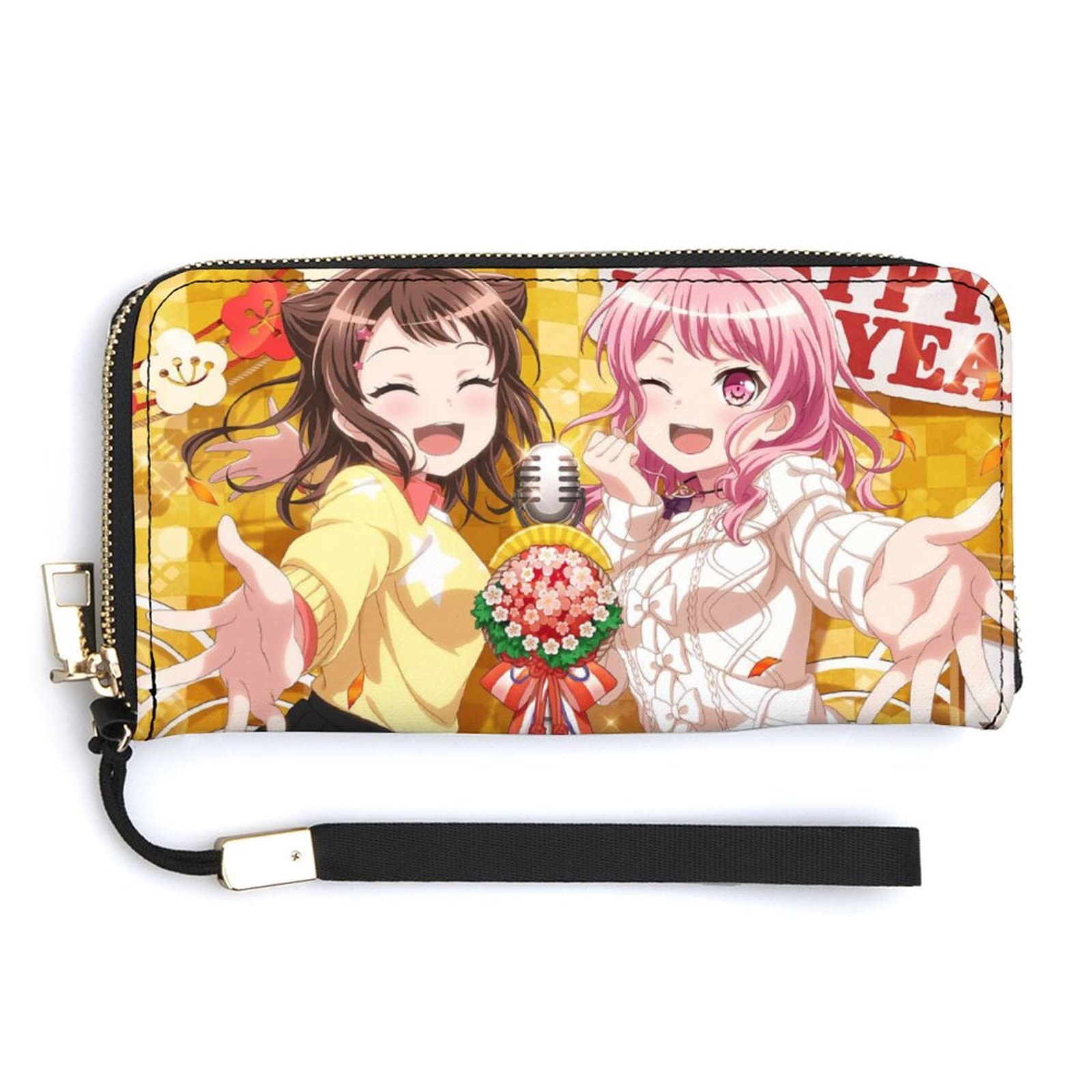 Amazon.co.jp: バンドリ 丸山 彩 戸山香澄 財布 メンズ 長財布 財布