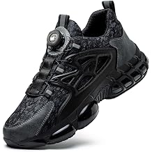 Steel Toe Shoes for Men Women Lightweight Comfortable Work Sneakers Composite Toe Shoes Safety Tennis Sneakers for Long Shifts