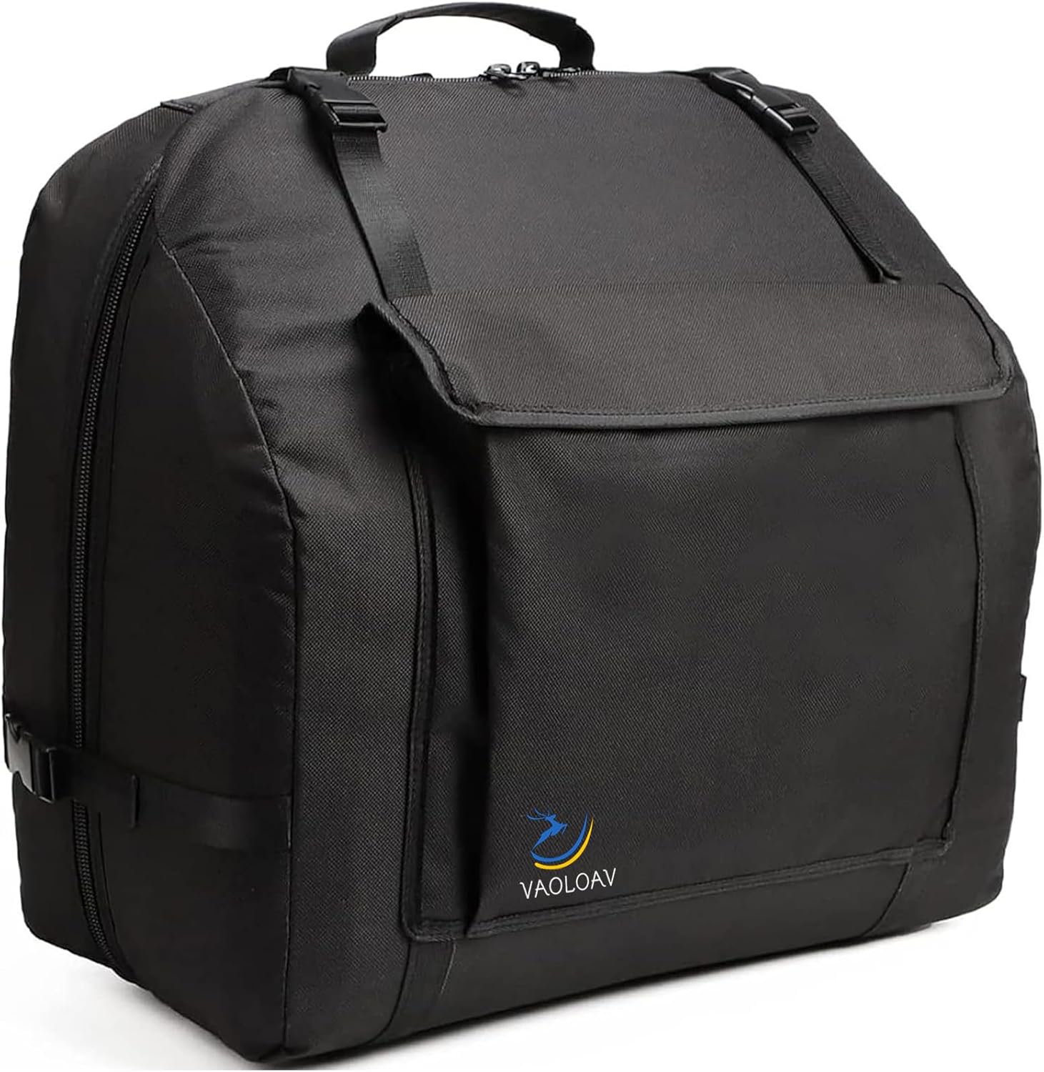 Accordion Case Gig Bag for 120 Bass Accordion Soft Case 20.9"× 17.3" × 10.2"（53 × 44 × 26 cm）