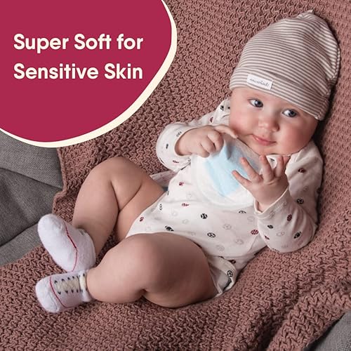 Miniatura 5 de NatureBond Almohadillas de lactancia desechables ultra finas para lactancia materna, ligeras, contorneadas y altamente absorbentes. La mayor