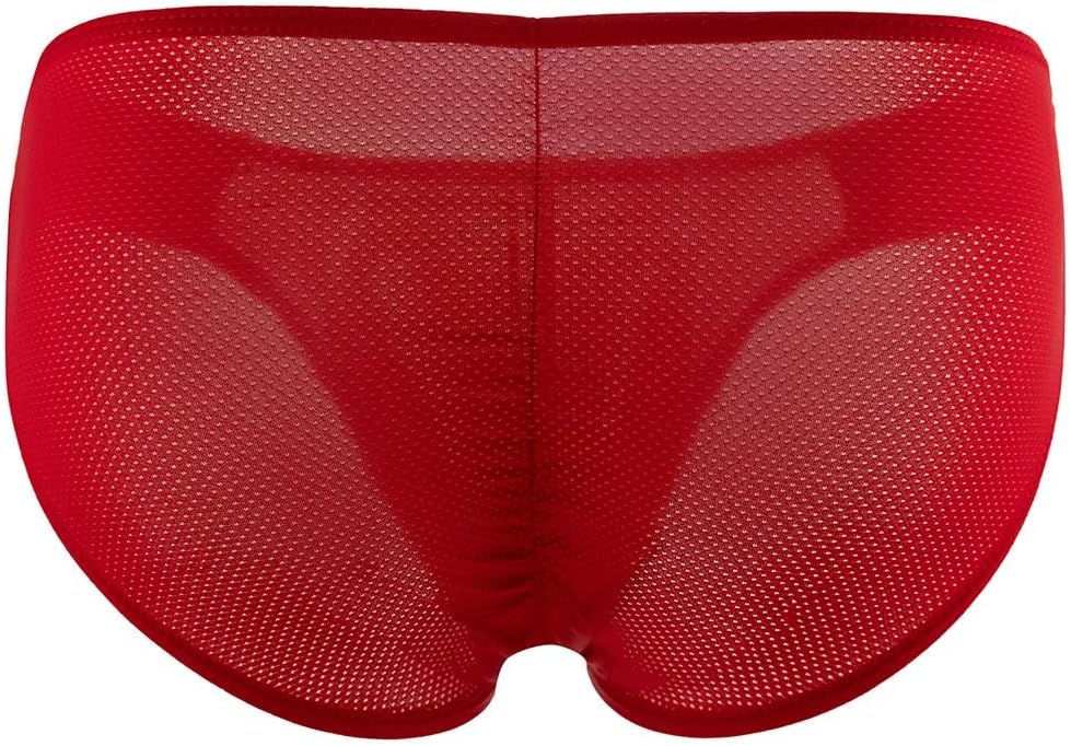Summer Code Mens Bikini Briefs Soft Breathable Bulge Pouch Underwear Micro Mesh Panties Scrunch Butt Underpants - Image 7