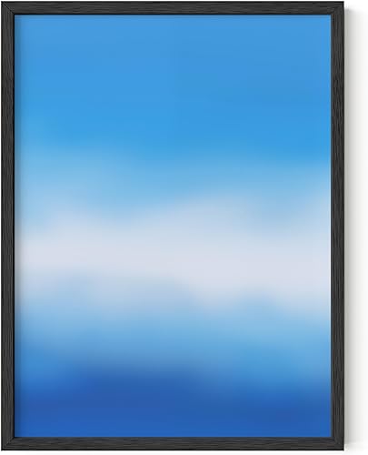 Miniatura 52 de HAUS AND HUES Arte abstracto moderno para pared, arte de sala de estar azul y verde, obra de arte moderna para paredes, imagen minimalista para sala