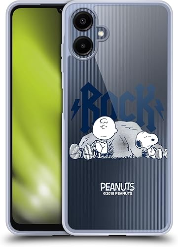 Vista 8 de Head Case Designs Officially Licensed Peanuts Woodstock Insignia Rock Tees Gel Case [Military Grade Protection] Compatible with Samsung Galaxy S22+